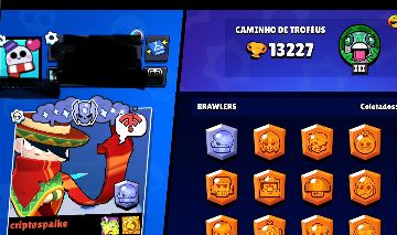 Conta de brawl stars mt rara