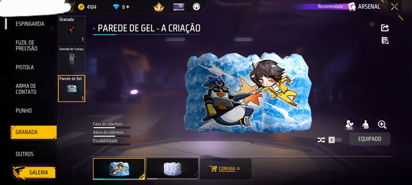 CONTA NIVEL 12 + SKIN SOMBRA DA NOITE + DISPARO FINAL DO DINO + GELO (SEU EMAIL)