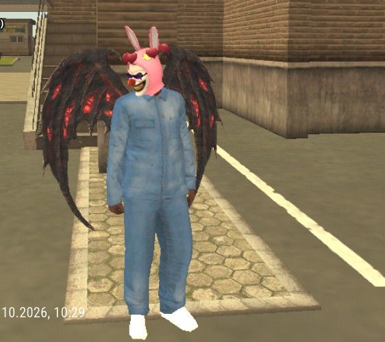 Conta GTA RIO RISE com asas e máscaras