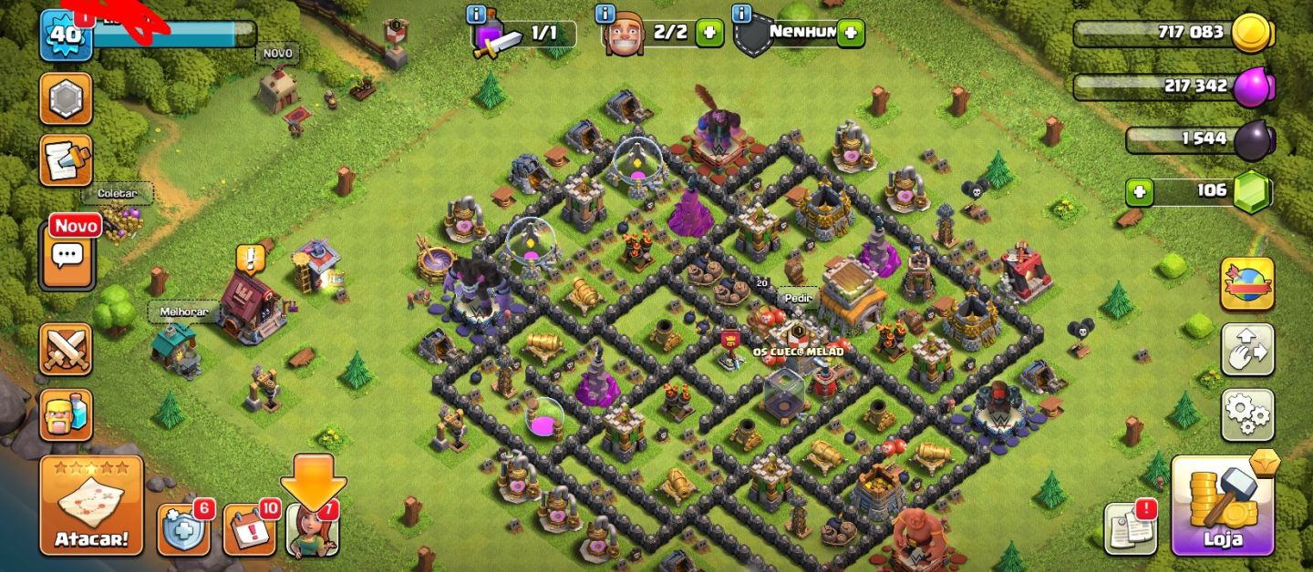 CONTA CLASH ROYALE REI 14 | 10.6K TROFÉUS | 123/123 CARTAS COMPLETA | FULL 14/15