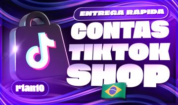 CONTAS TIKTOK SHOP | 1K a 2k SEGUIDORES REAIS | SEM DOC | ENTREGA RÁPIDA