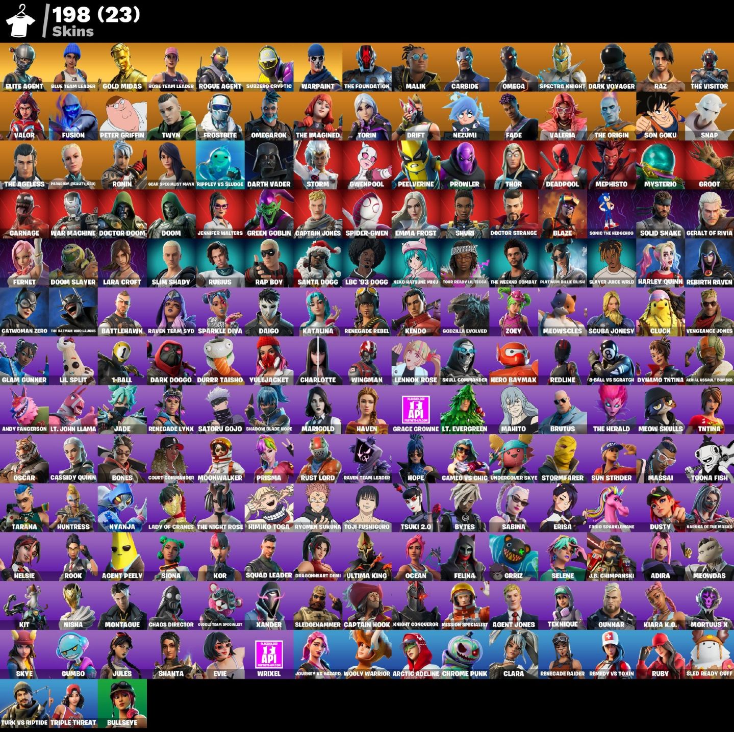 [PC] 198 skins | OG STW | Renegade Raider | Elite Agent | Blue Team Leader
