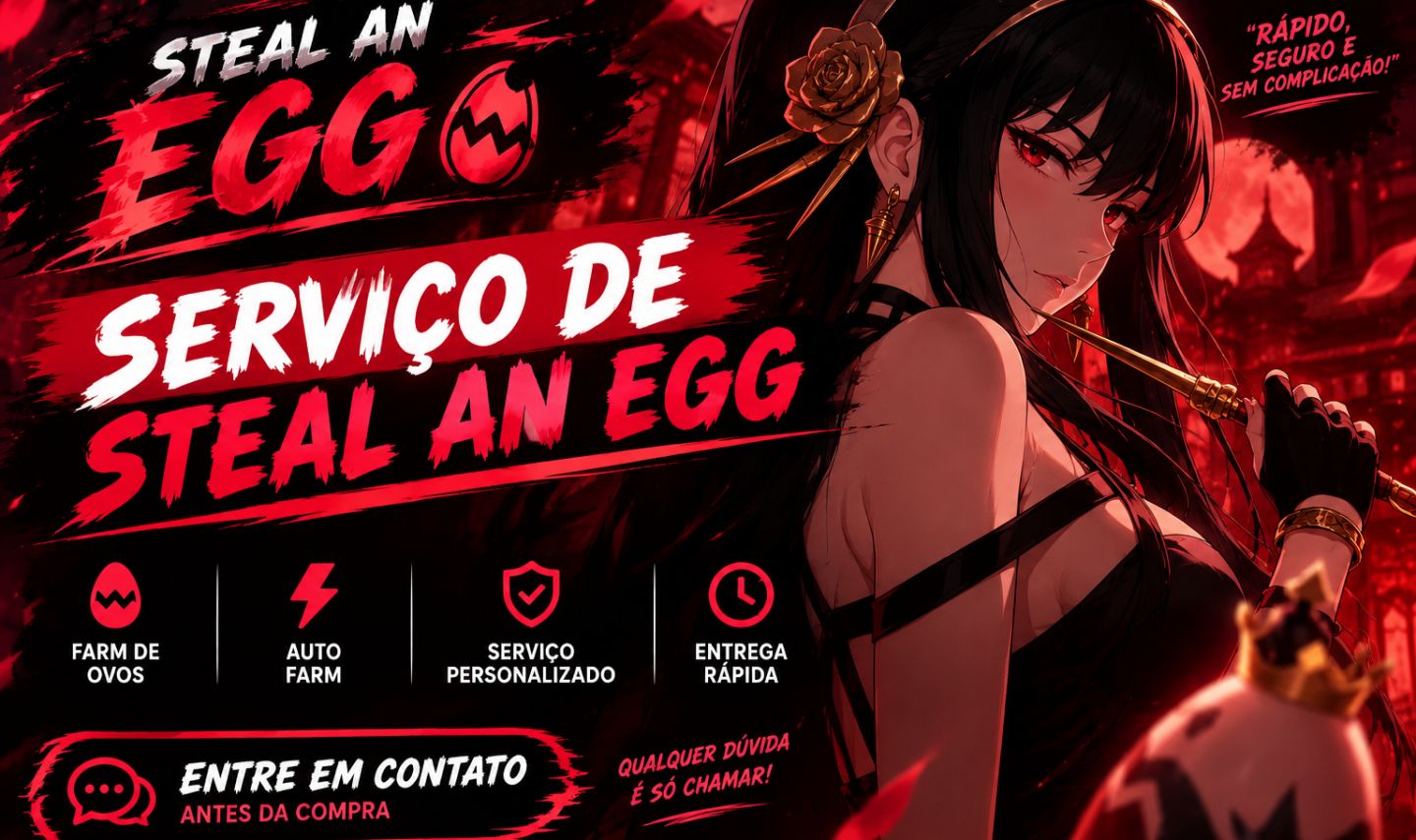 [Steal An Egg/Roube Um Ovo] Serviços/Farm Afk - MELHORES PREÇOS