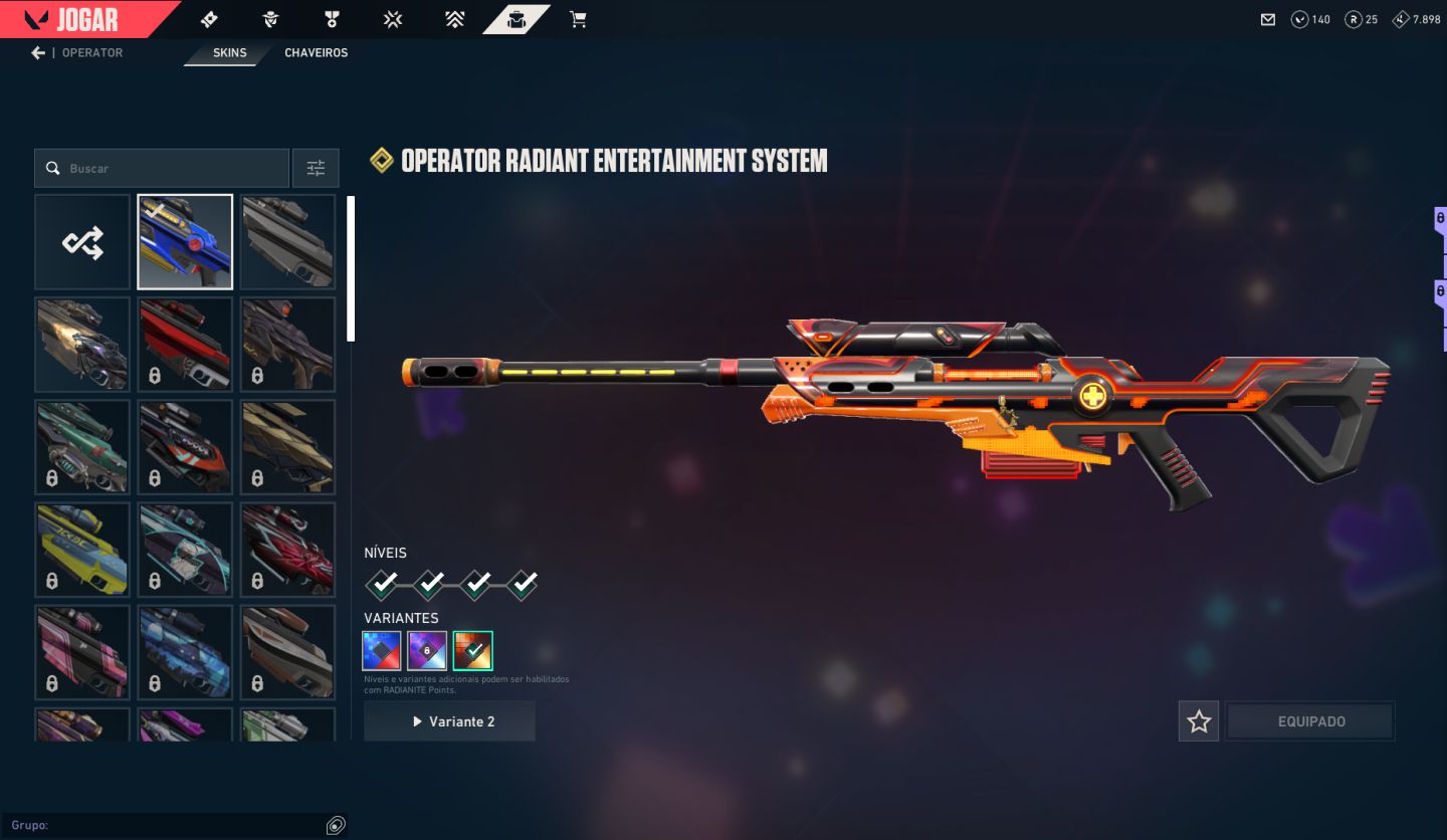 CONTA VALORANT FULL ACESSO - DIVERSAS SKINS