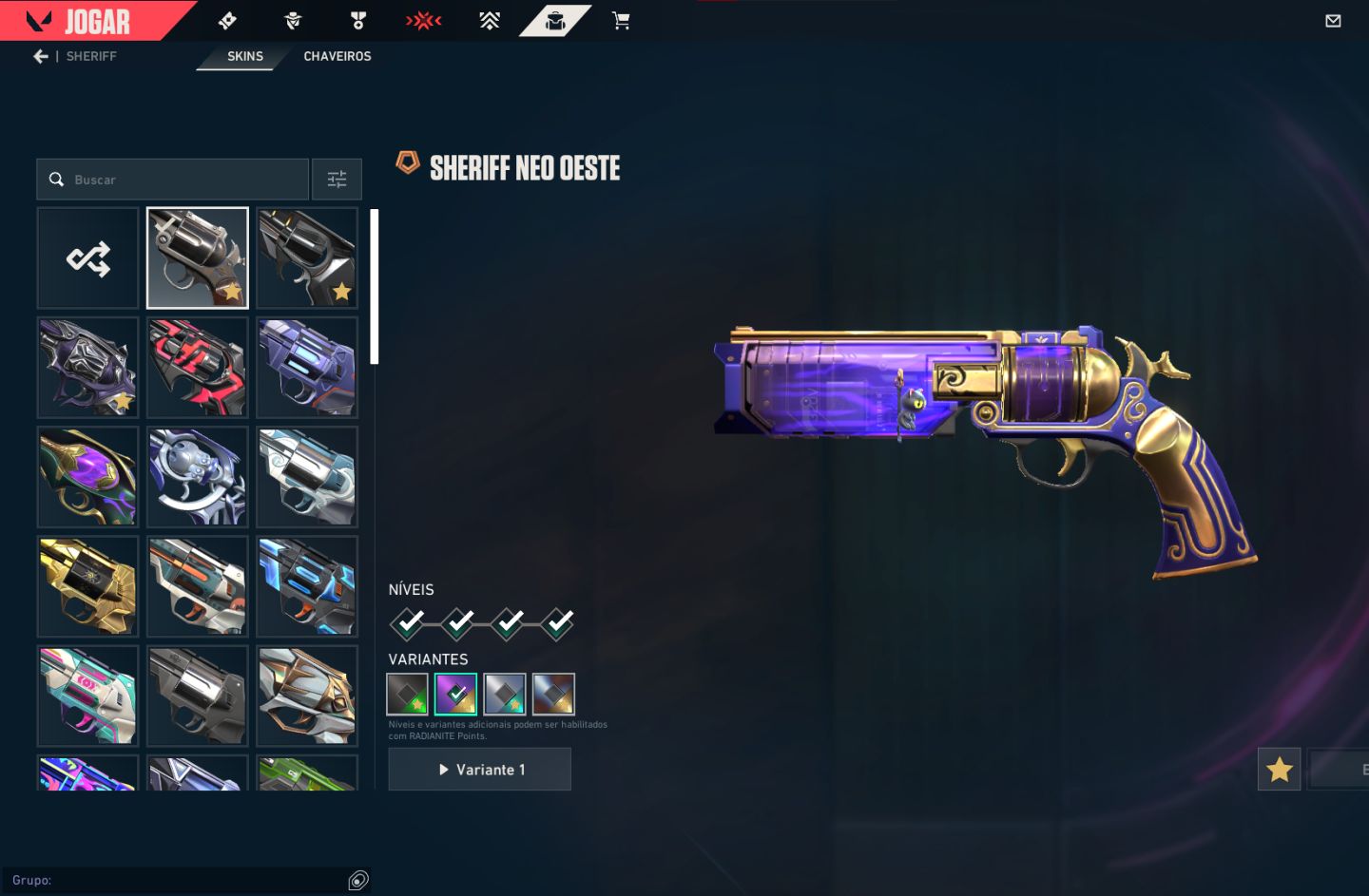 CONTA RIOT VALORANT - CHAMPIONS 23 E 25, PACOTE NEO OESTE E ETC, NEGOCIO VALOR