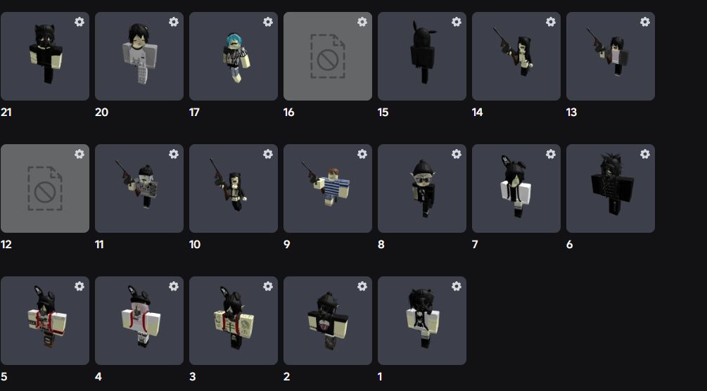 CONTA COM KORBLOX, BASTANTE SKIN PRONTA, CABELOS, ETC (ACEITO OFERTA!)