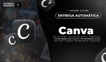 Canva Pro 30 Dias | Convite Oficial | Entrega Automática | Acesso Imediato
