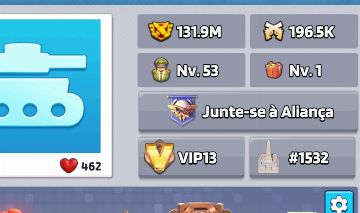 Last War VIP13, Poder 131M, Drone Tático Lv.135 + Recursos Gigantes.