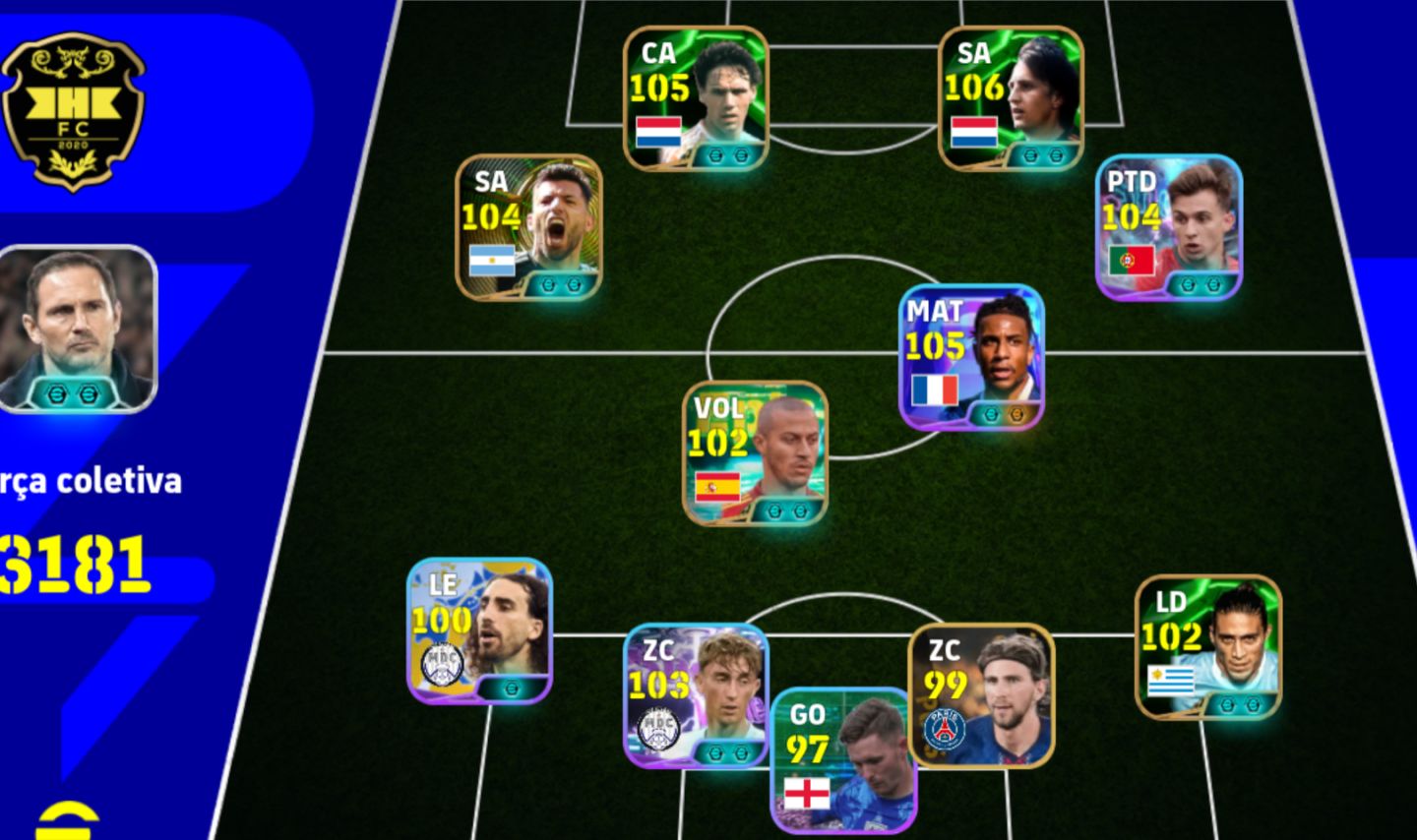 Conta efoatball cruyff Olise e muito mais