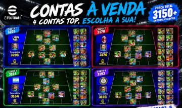 Contão Efootball 3150+ À Venda! Corre!