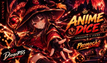 [PROMOÇÃO] Anime Dice - DADO DE ANIME - ITENS GEMAS E TRAITS REROLLS