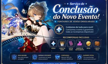 Genshin Service | Conclusão do novo evento "Fontinalia de Verão Ensolarado"