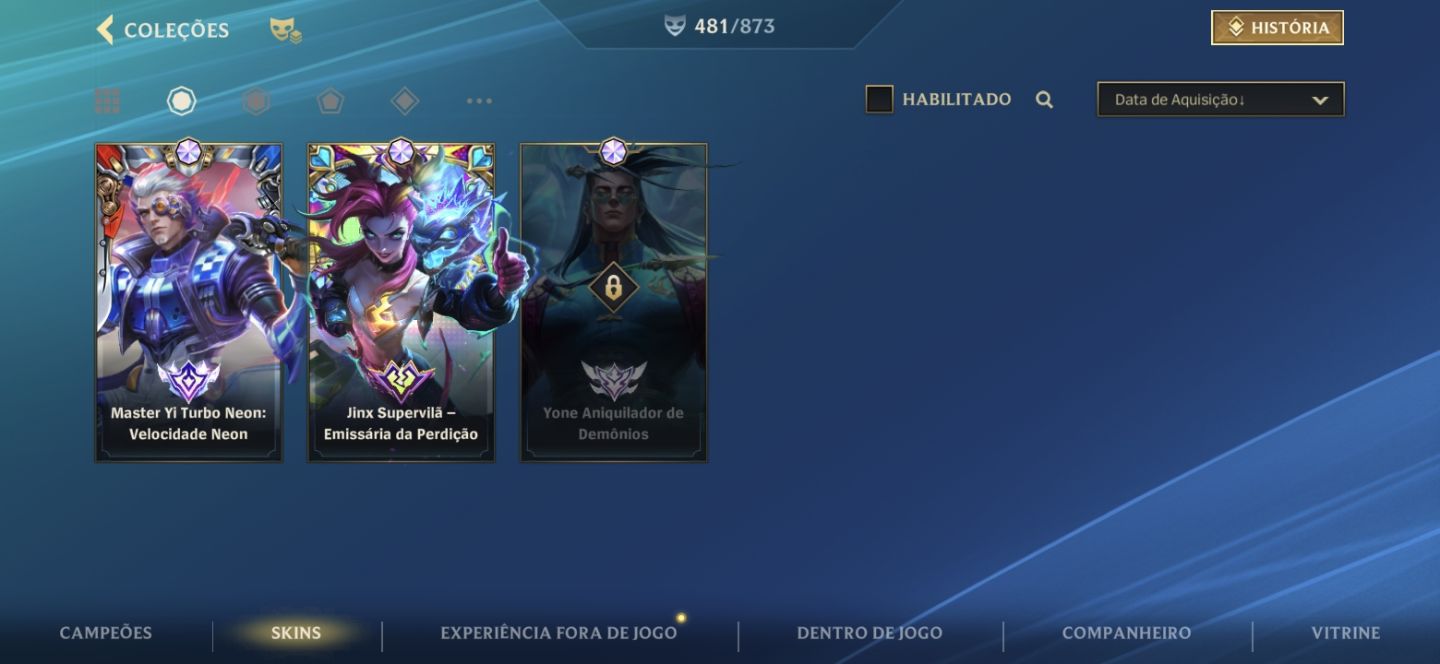 CONTA PREMIUM DE WILD RIFT