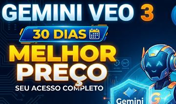 Gemini veo 3 (Melhor preço) 7 dias de acesso