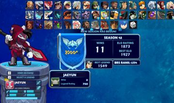 CONTA BRAWLHALLA COM VARIAS SKINS!!! 4 CROSSOVERS + COLLECTORS PACK!!!
