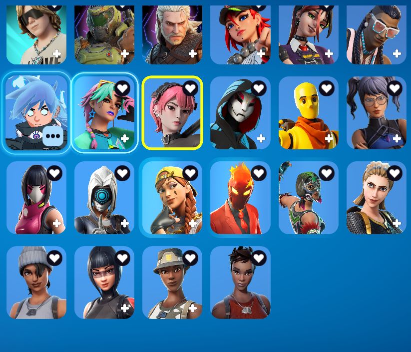 CONTA DE FORTNITE COM VARIAS SKINS
