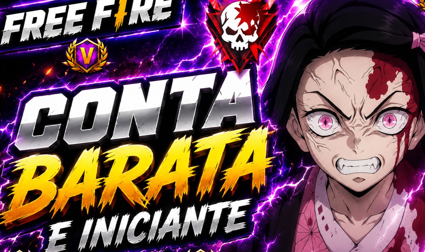 CONTA FREE FIRE INICANTE/PROMO DA SEMANA