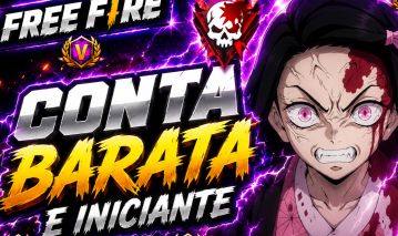 CONTA FREE FIRE INICIANTE/PRECO NEGOCIAVEL