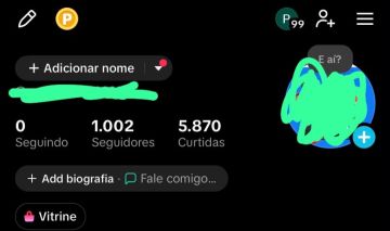 CONTA TIKTOK 1K | VITRINE DISPONÍVEL | NICHO ESPORTIVO