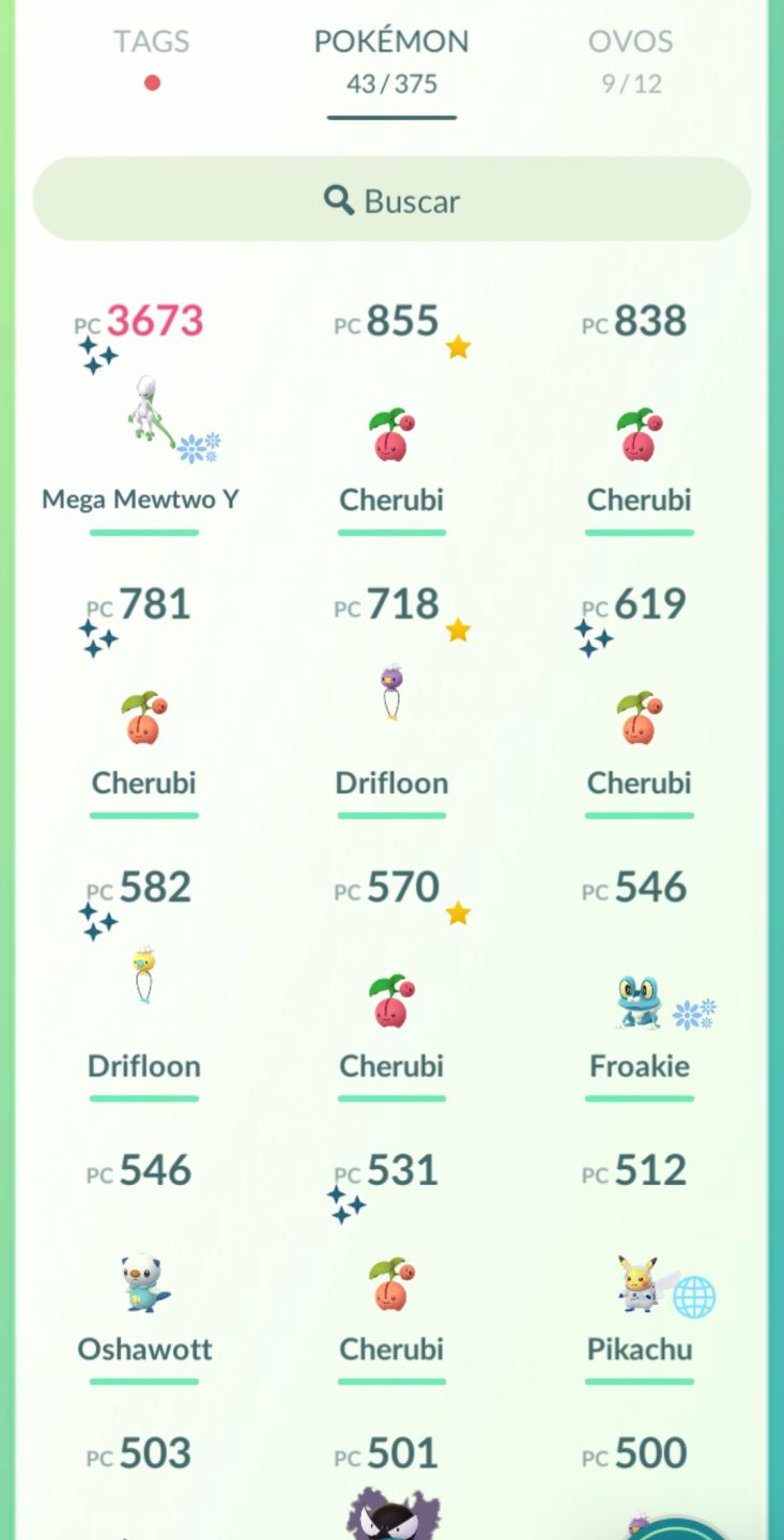 Contas PTC com Mewtwo Planeta Terra Shundu