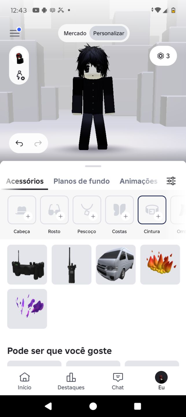 Conta de brookhaven com 10k de robux gastos