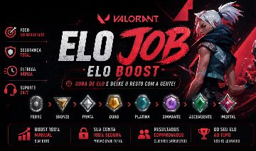 VALORANT - ELOJOB - ELOBOOST - DUOBOOST - MD10 - VITÓRIAS