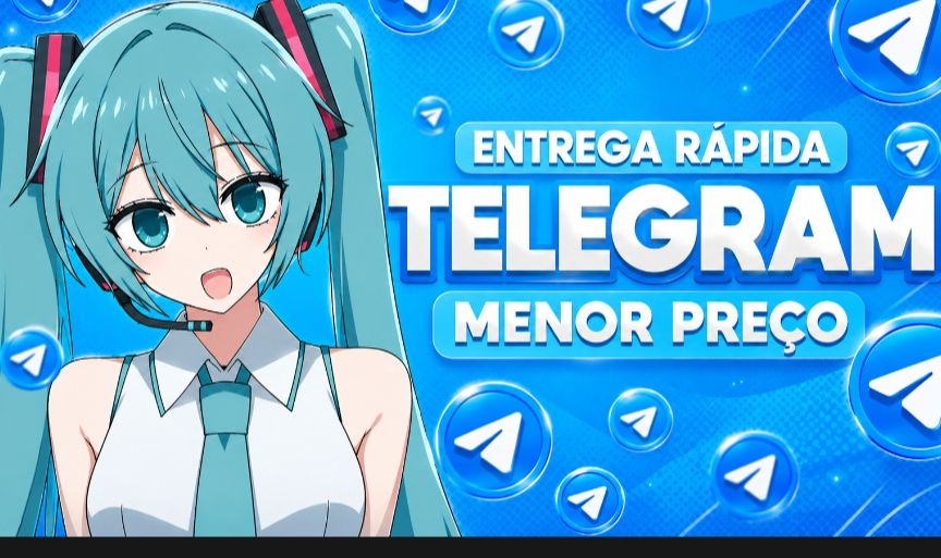 TELEGRAM - MEMBROS, REAÇÕES E VISUALIZAÇÕES(MELHOR PREÇO)