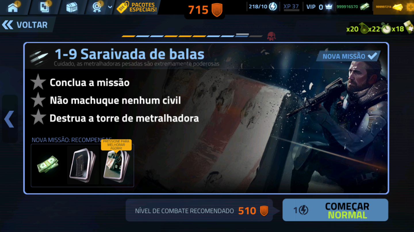 COVER FIRE | GOLD + CASH | ENTREGA RÁPIDA | ANDROID APENAS