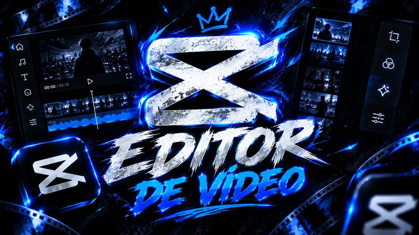 EDITOR DE VÍDEO SHORTS E VIDEO LONGO