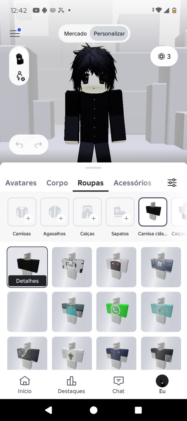 Conta de brookhaven com 10k de robux gastos