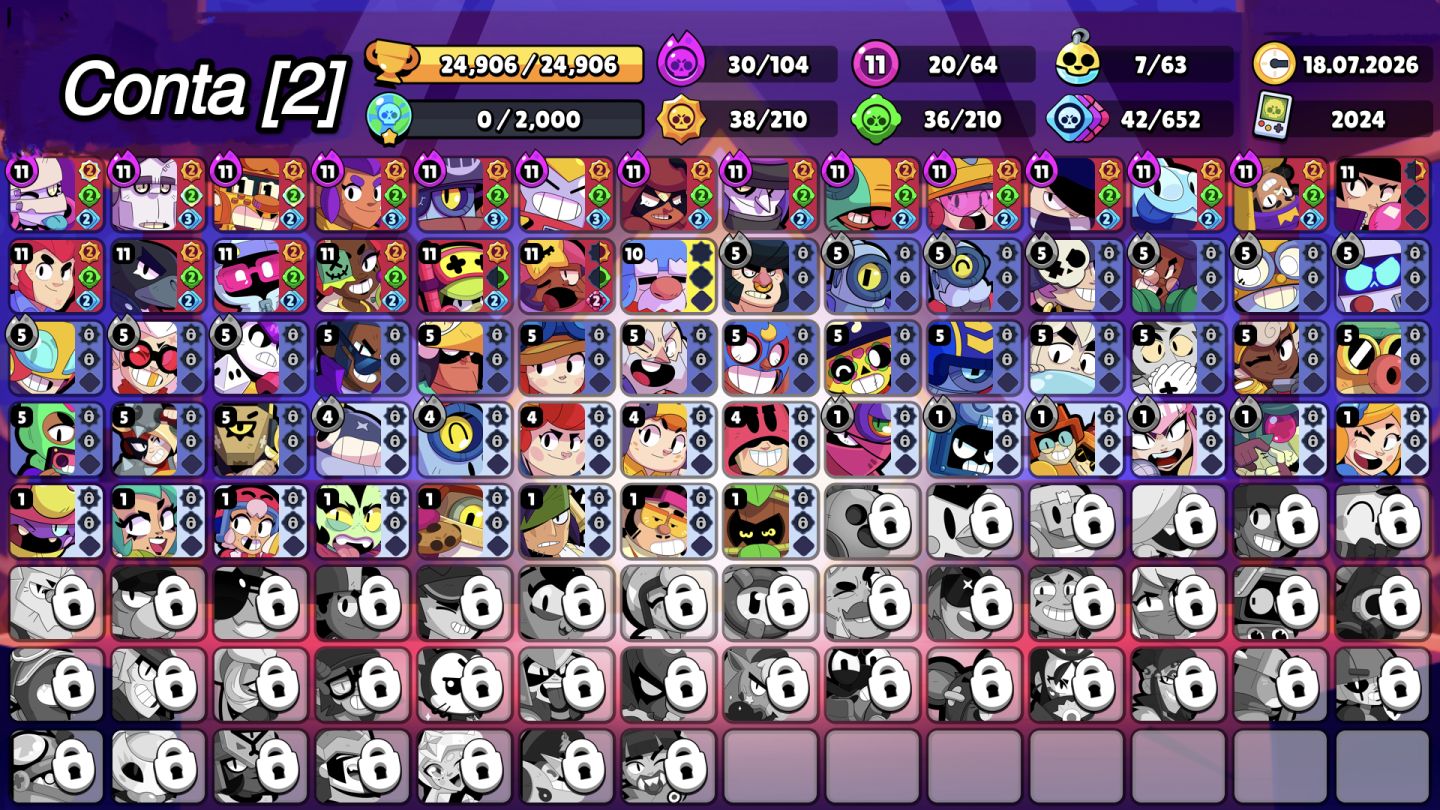 Contas Brawl Stars