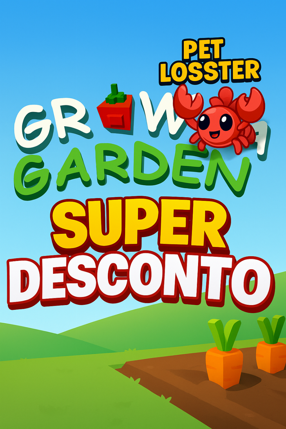 (RACCON!!)Grow a garden (GAG) mais confiável do mercado