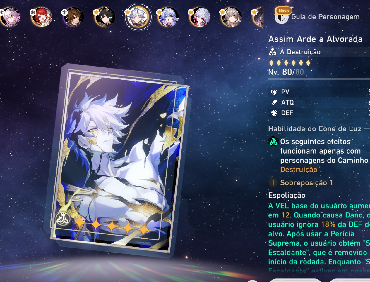 HSR Conta com CASTORICE E1, HIMEKO NOVA + CONE, BLADE FOGO + CONE...