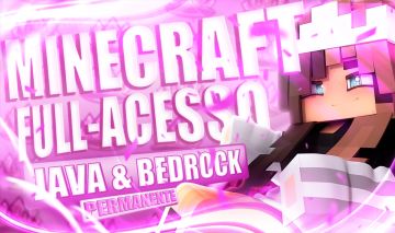 [PROMOÇÃO!] MINECRAFT FULL ACESSO PERMANENTE JAVA/BEDROCK (CONTA) + BRINDE