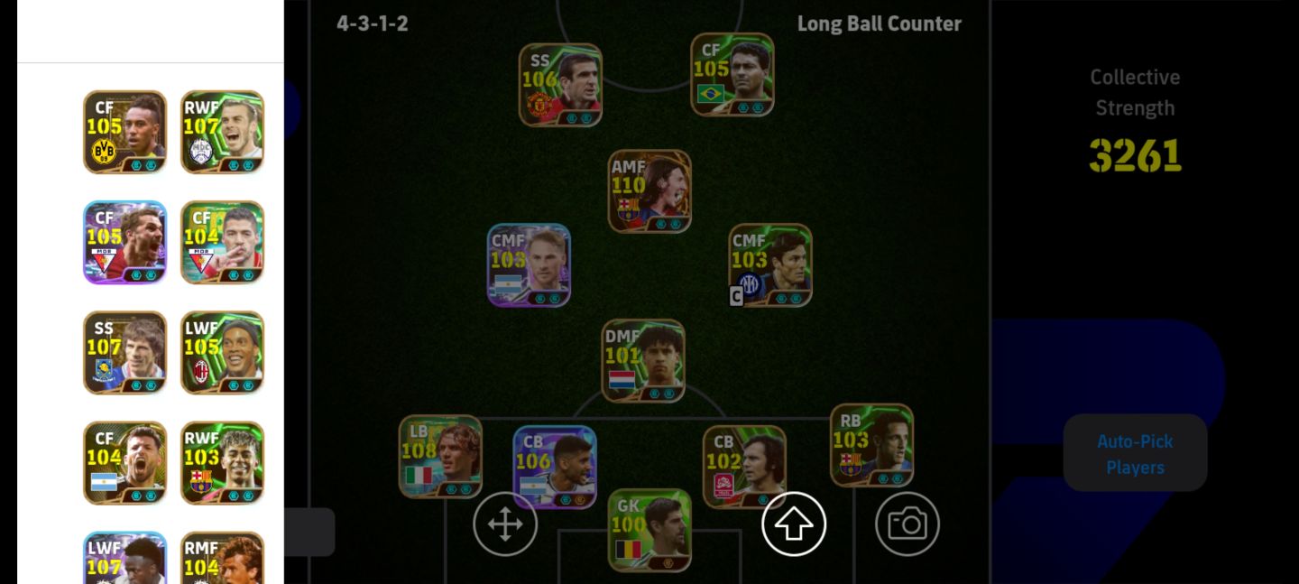 CONTA DE EFOOTBALL COM FORÇA DE 3261 SOMENTE KONAMI ID TA NO PRECINHO