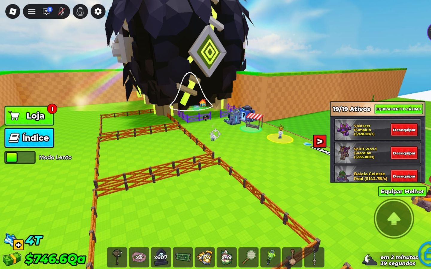 Conta Roblox - Roube Um Ovo 2.6t/s, com um ovo de 1t na base