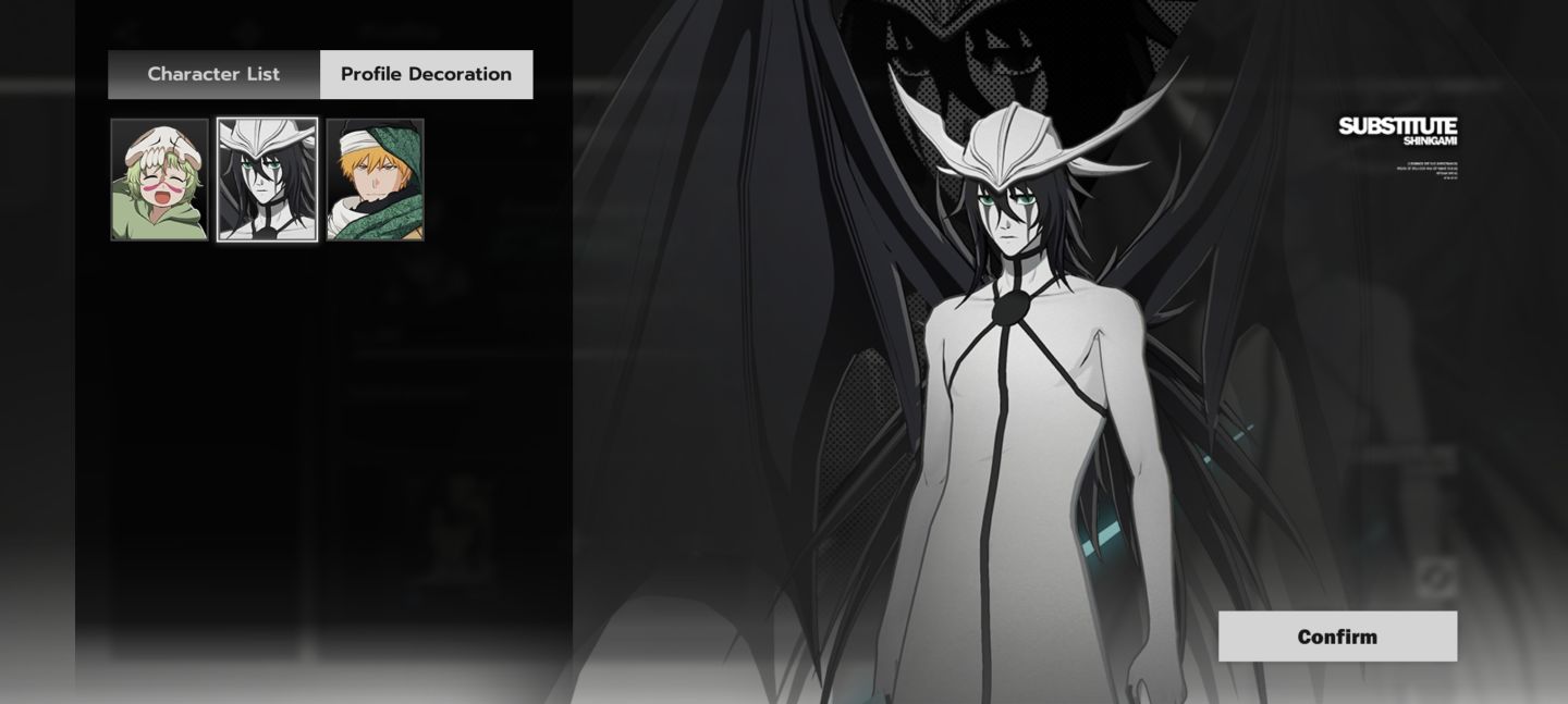 CONTA DE BLEACH SOUL RESONANCE COM AIZEN B6, TRUE B2, ULQUIORRA B1 E ETC..