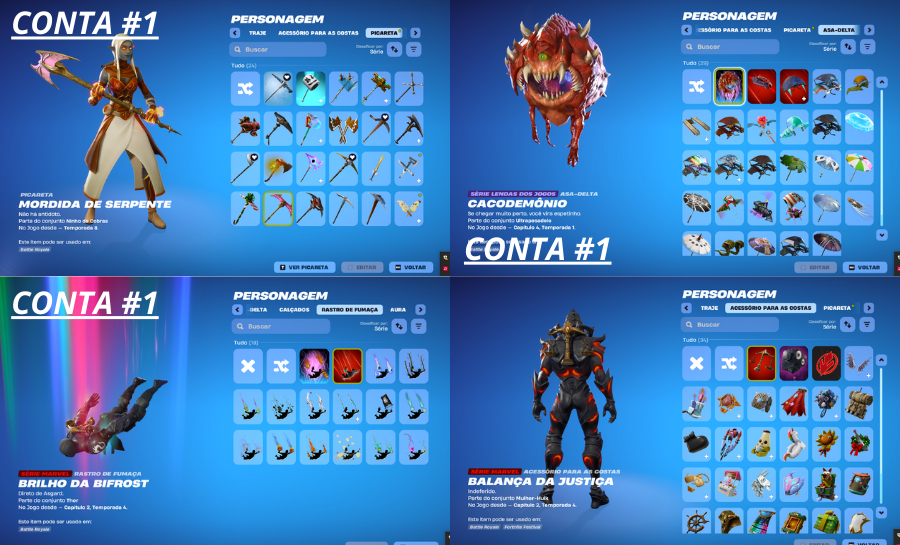 FORTNITE SKINS RARAS - PREÇO DE LIQUIDAÇÃO - ENTREGA AUTOMATICA