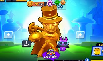 CONTA BRAWL STARS DE 2018 (8 anos) MUITO RARA