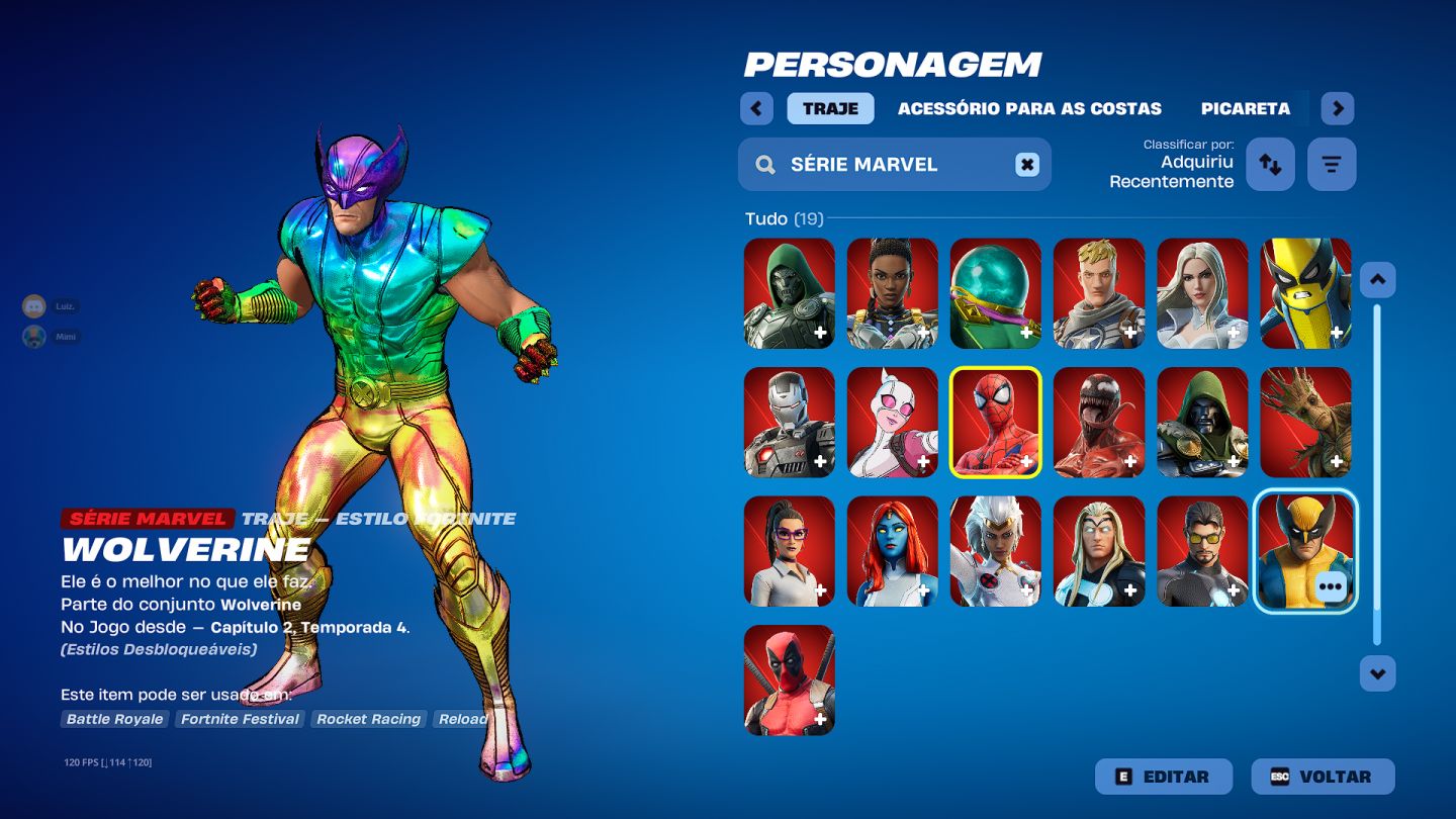 !CONTA DE FORTNITE OG (TEMP 7 CAP 1) E COM SALVE O MUNDO OG!