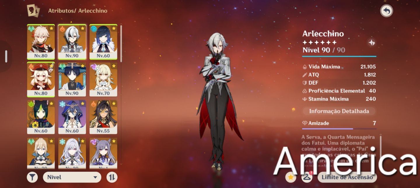 Conta Multiserver com vários personagens t5 limitados e do mochileiro!