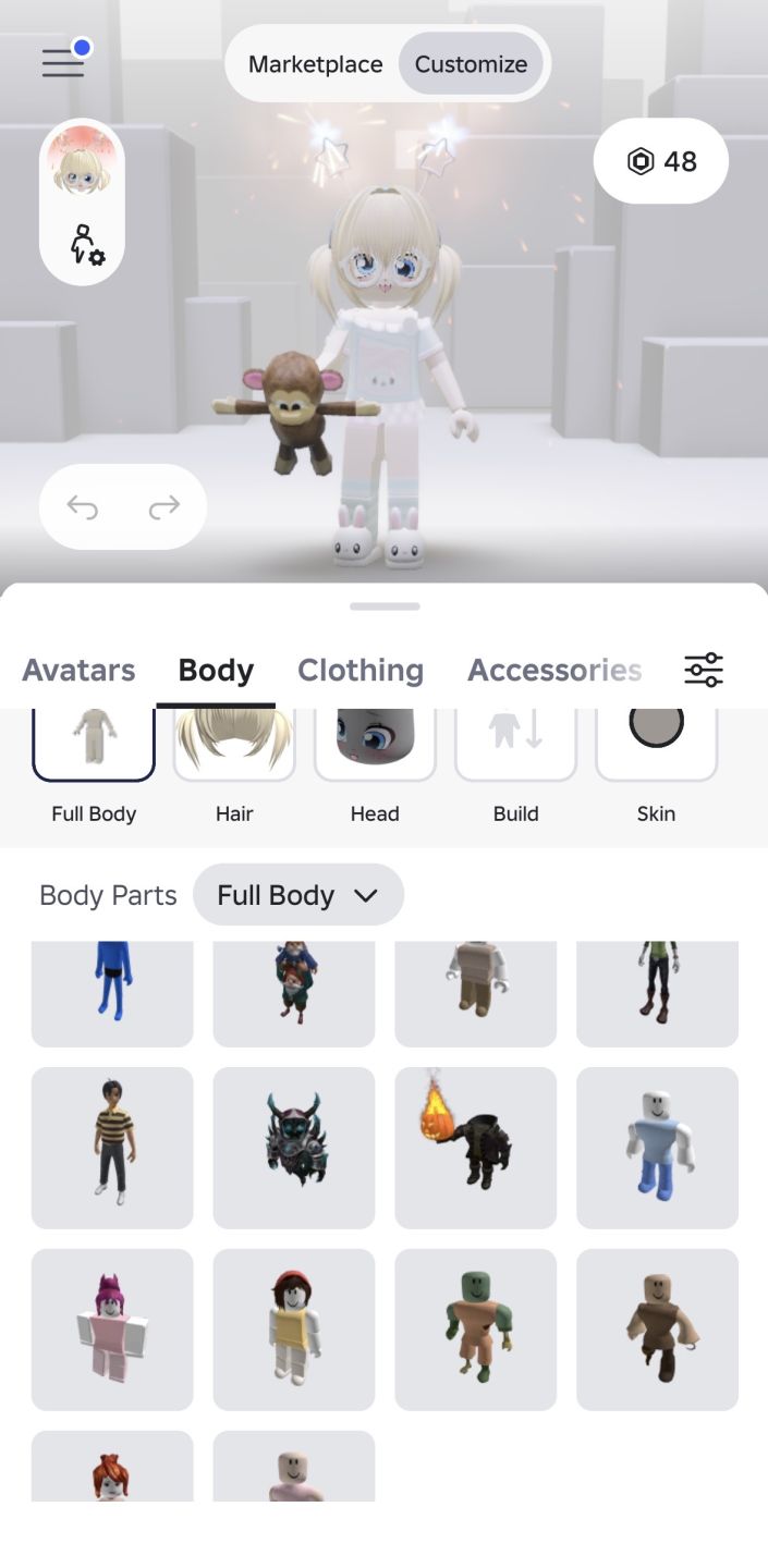 Conta roblox headless/korblox/valky