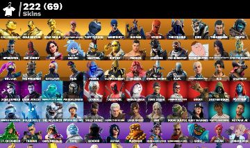 CONTA FORTNITE COM 222 SKIN!! PROMOÇÃO