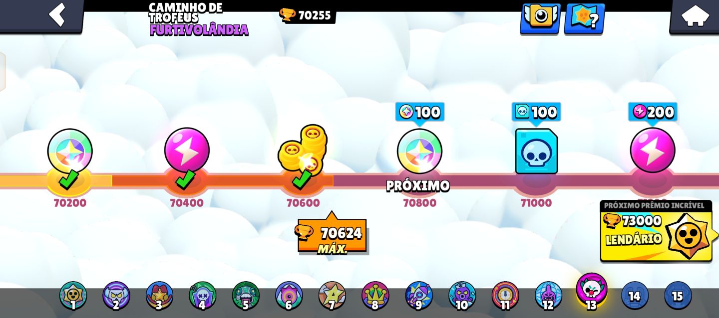 Conta Brawl Stars Antiga | Skins Raras | 29 Nvl 11 | 16 Hipercargas