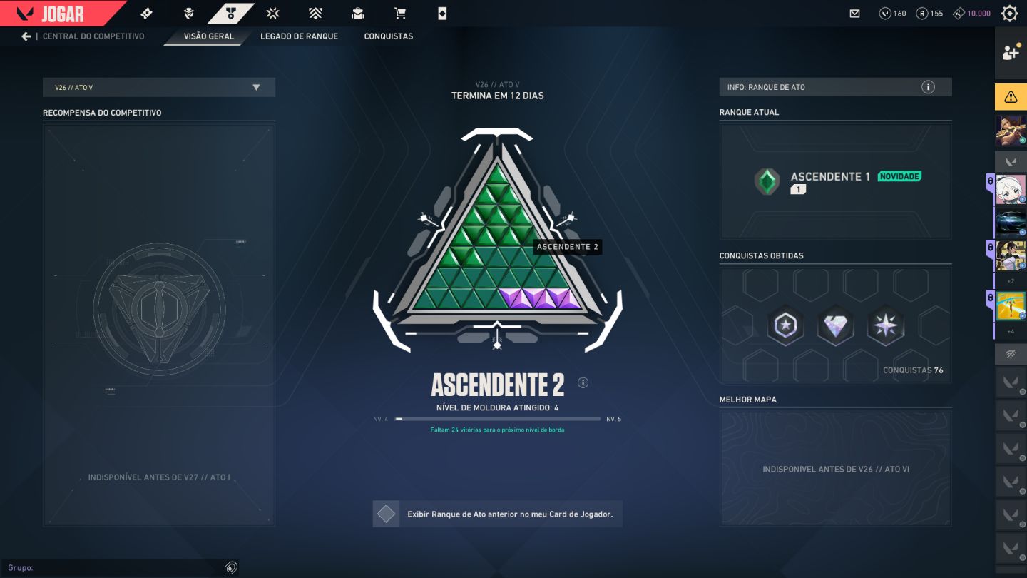 Conta valorant ASCENDENTE 2 [GEMADA]