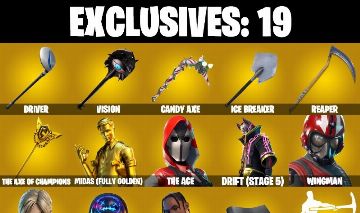 Conta fn com 156 skins-travis scott-tryhard