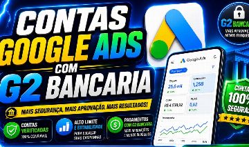 Contas Google ADS G2 Bancaria