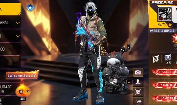 Conta de Free Fire Gemada Antiga