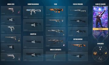 Conta Valorant (Karambit saqueadora + Vandal Primordium e ZeroFang)