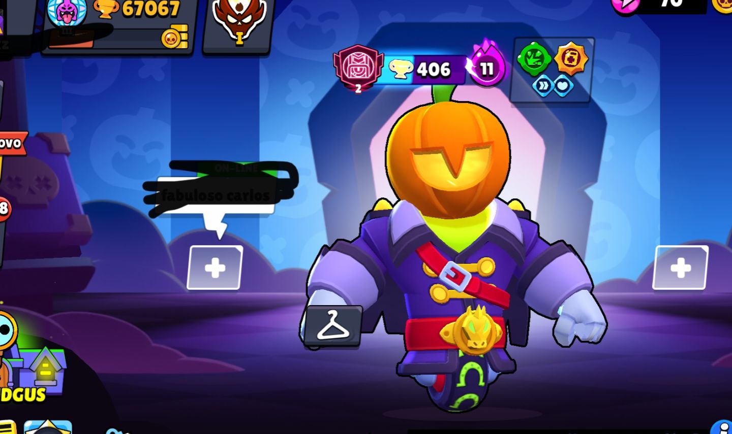 CONTA COM TODOS BRAWLERS LIBERADOS QUASE MESTRE 2 70K TROFEUS